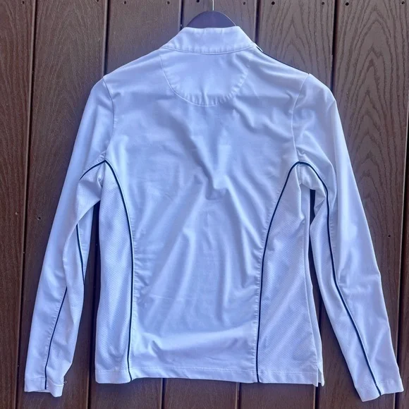 Peter Millar | Women’s Golf Pullover | White | Small - Picture 5 of 7